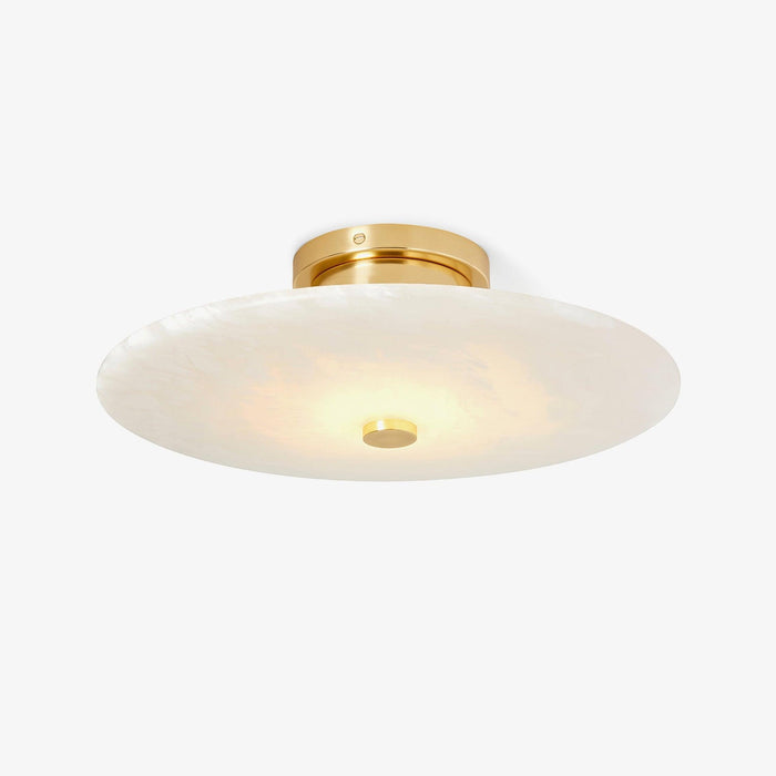 Alabaster Lighting Guide: Why It Looks Premium in Luxury Interiors featuring Ankeny Alabaster Ceiling Lamp