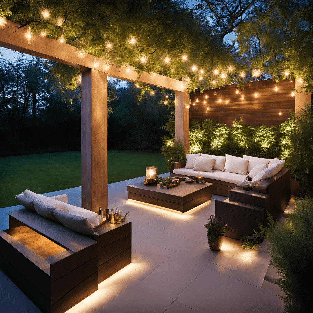 Creating Cozy Outdoor Spaces with Garden Lighting - DWHOME