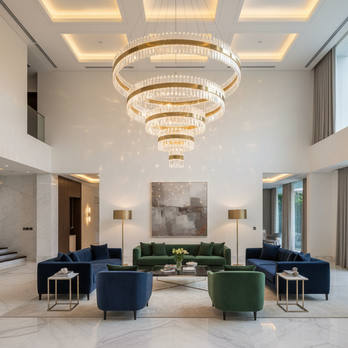 How to Install Double Volume Chandeliers in Singapore Luxury Homes 2026