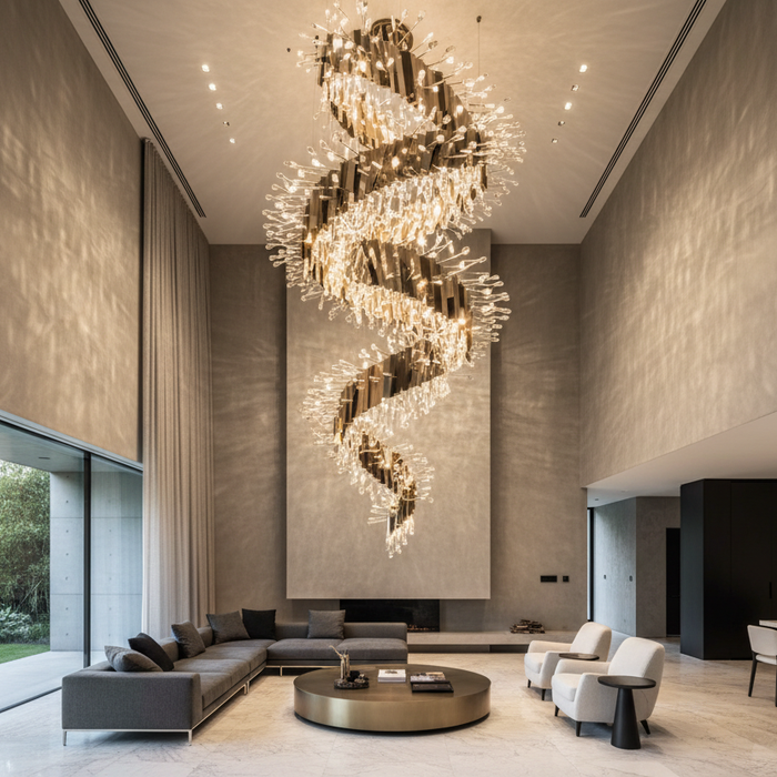 Using Chandeliers to Create Striking Focal Points in Large Living Spaces (2026 Guide)