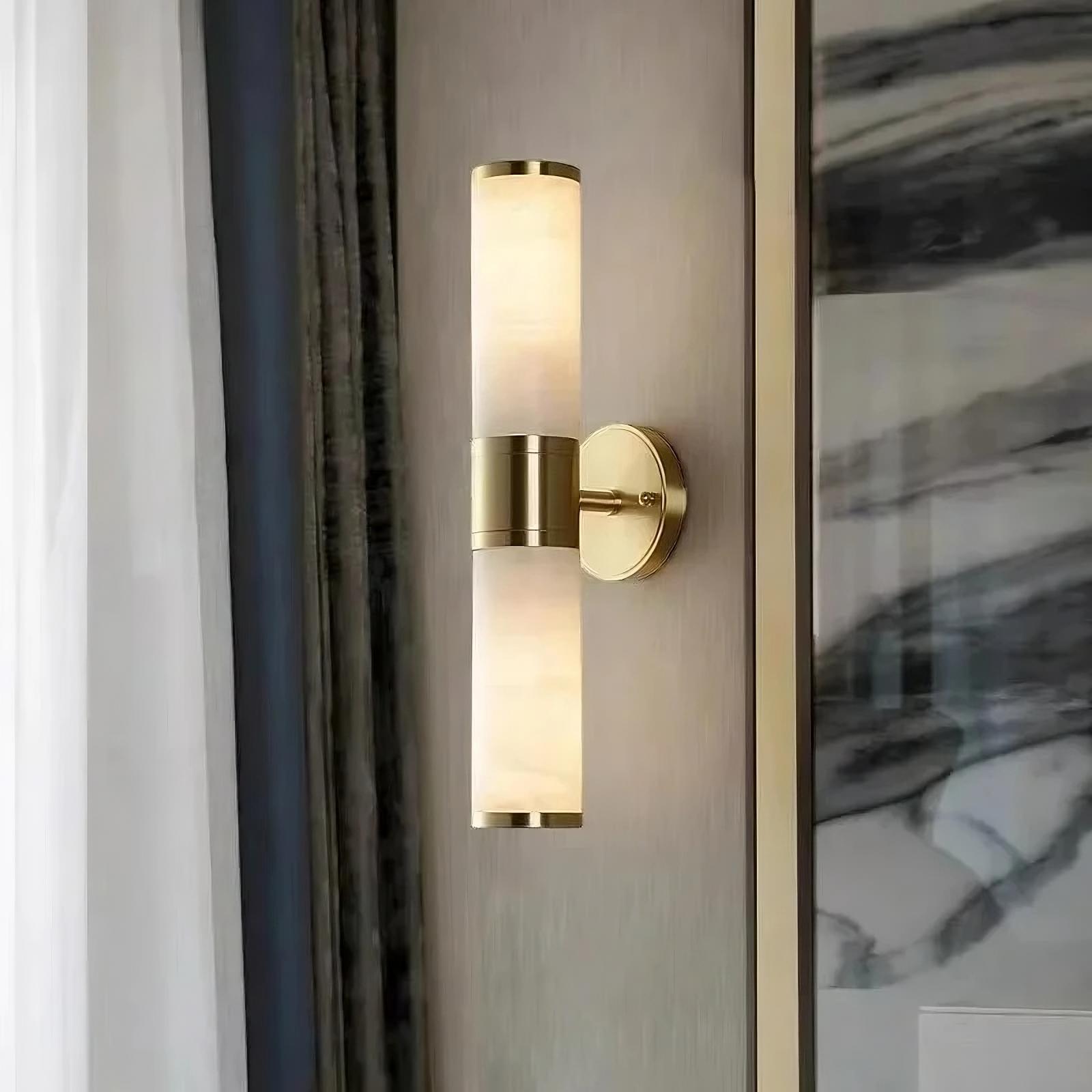 6 Types of Wall Sconces: Which One Is Best for Your Home? featuring Moonshade Natural Marble Wall Sconce
