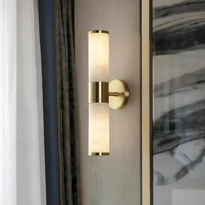 6 Types of Wall Sconces: Which One Is Best for Your Home? featuring Moonshade Natural Marble Wall Sconce