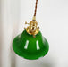 Vintage Style Green Glass Pendant Light - DWHOME