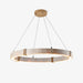 Circle Travertine Pendant Lamp-DWHOME