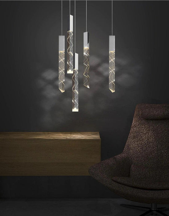 Modern Style Crystal Bars Chandelier-DWHOME