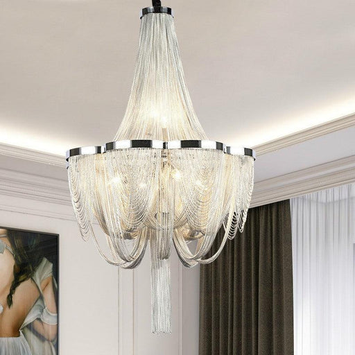 Modern Style Luxury Golden Fringe Chandelier-DWHOME