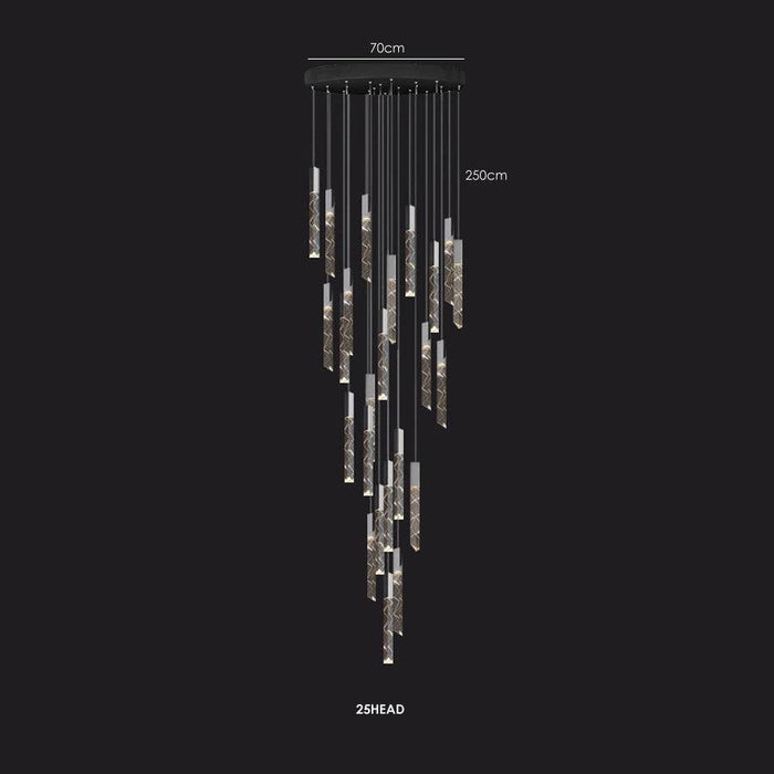 Modern Style Crystal Bars Chandelier-DWHOME