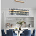 Chandelier en éclats ovales de style moderne - DWHOME