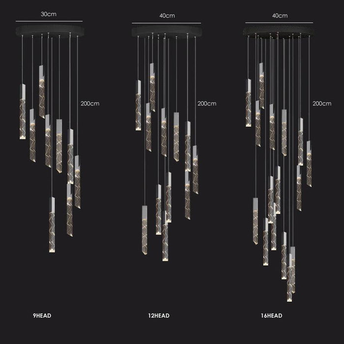 Modern Style Crystal Bars Chandelier-DWHOME