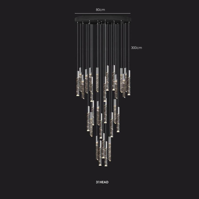 Modern Style Crystal Bars Chandelier-DWHOME