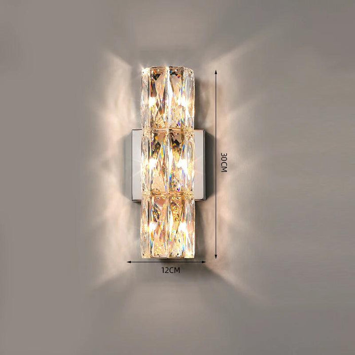 Bacci Crystal Wall Light Sconce - DWHOME