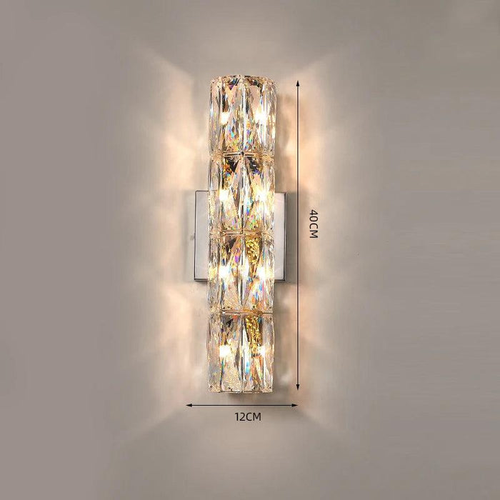 Bacci Crystal Wall Light Sconce - DWHOME