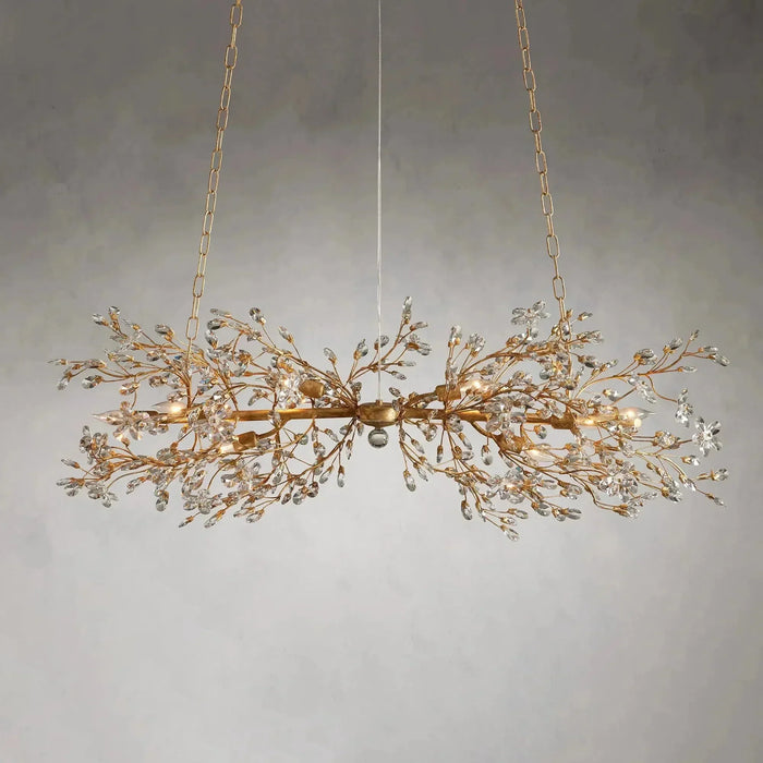 Fiore Linear Chandelier 43''51''68''-DWHOME