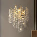 Albero Frost Crystal Wall Sconce - DWHOME
