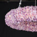Tadeo Purple Rock Crystal Round Luxury Chandelier-DWHOME