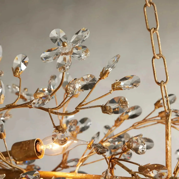 Fiore Linear Chandelier 43''51''68''-DWHOME