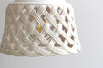 Openwork Ceramic Pendant Swag Light-DWHOME