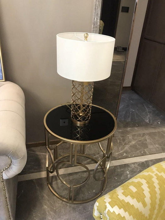 Openwork Metal Table Lamp - DWHOME
