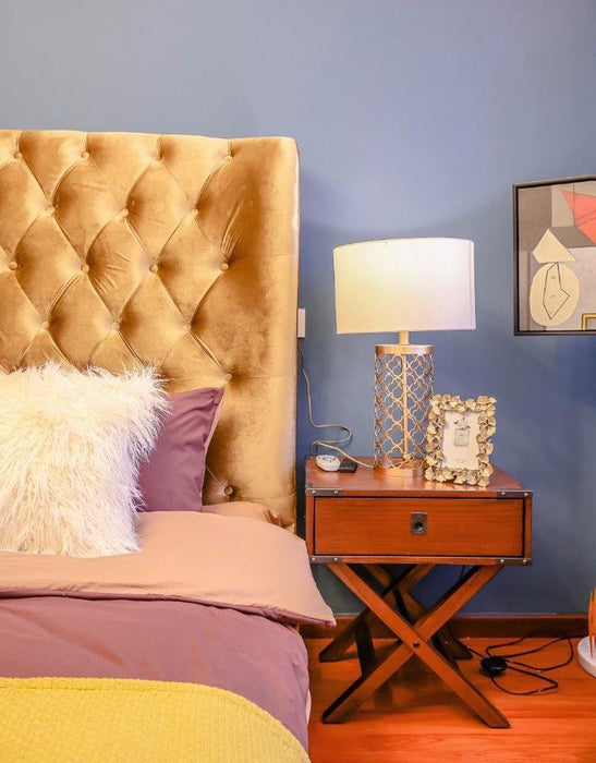 Openwork Metal Table Lamp - DWHOME