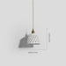 Openwork Ceramic Pendant Swag Light-DWHOME