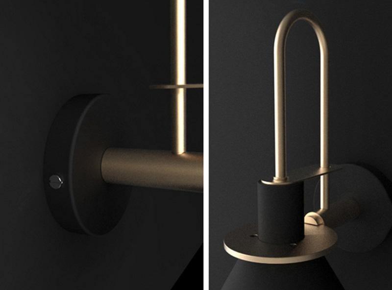 Nordic Metal Wall Sconce - DWHOME