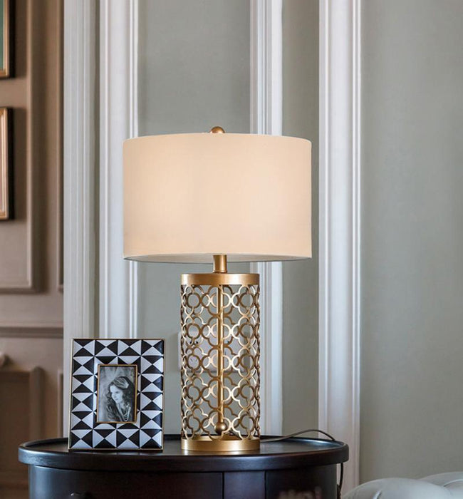 Openwork Metal Table Lamp - DWHOME