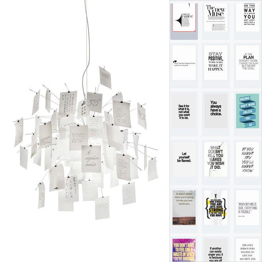 Paper Chandelier-DWHOME