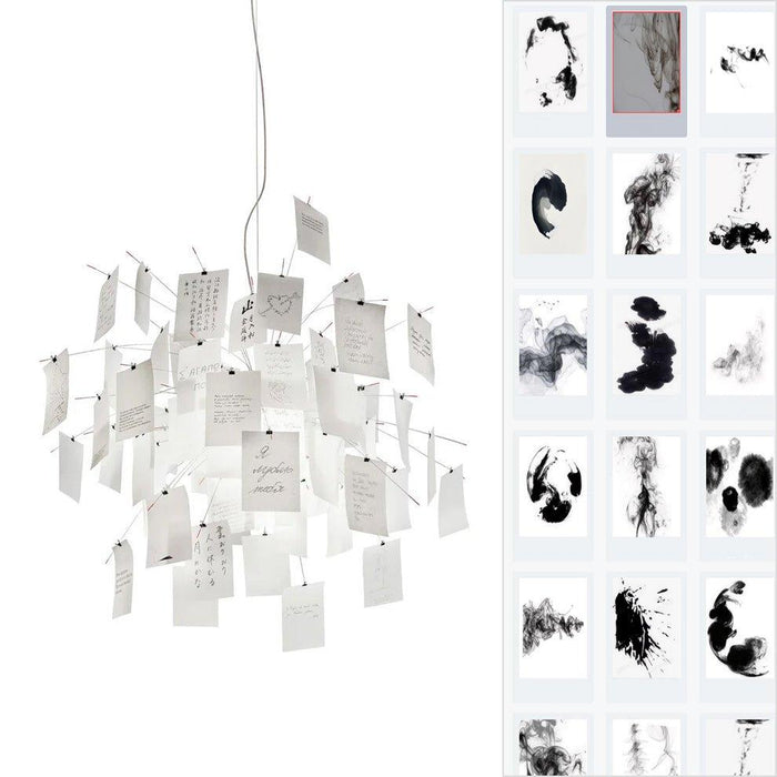 Paper Chandelier-DWHOME