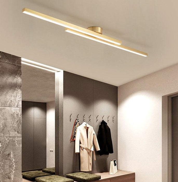 Torhild Twin Rectangular Ceiling Lamp - DWHOME