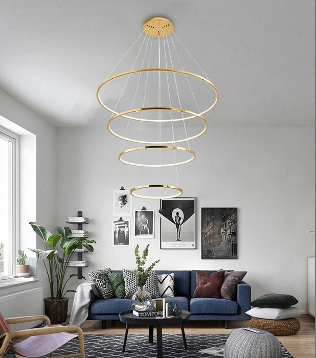 Laloopor Multiple Rings Pendant Light - DWHOME