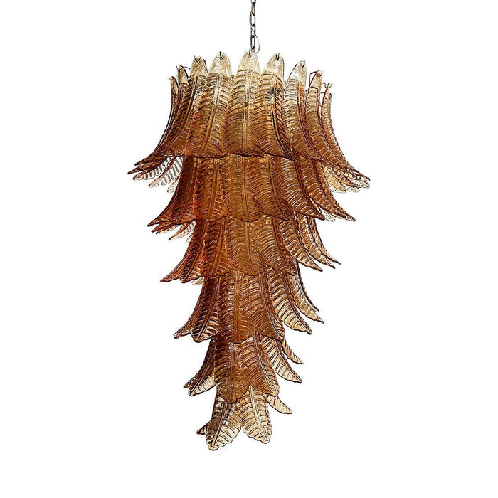 Rosalind Murano Amber Chandelier