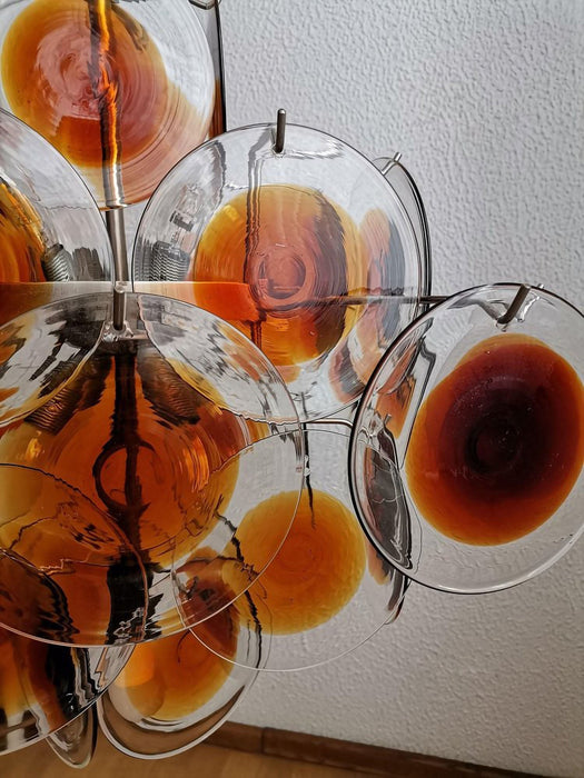 Mazzega Vistosi Murano Chandelier-DWHOME