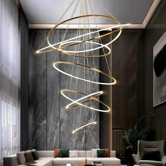 Laloopor Multiple Rings Pendant Light - DWHOME