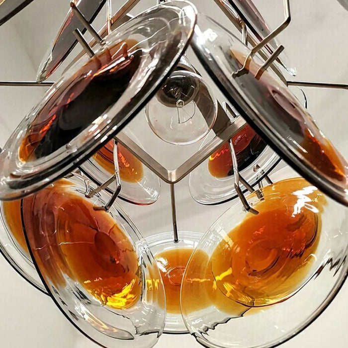 Mazzega Vistosi Murano Chandelier-DWHOME