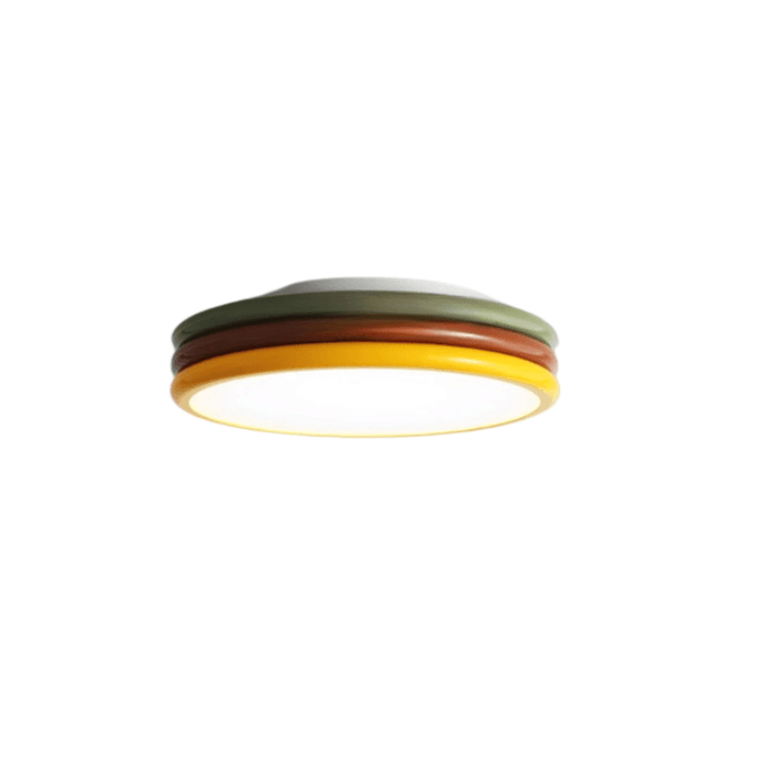 Yupizza Modern Colourful Ring Stacks Ceiling Lamp - DWHOME