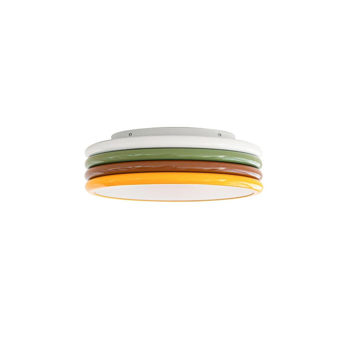 Yupizza Modern Colourful Ring Stacks Ceiling Lamp - DWHOME