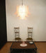 Murano Pink Glass Leaf Chandelier-DWHOME