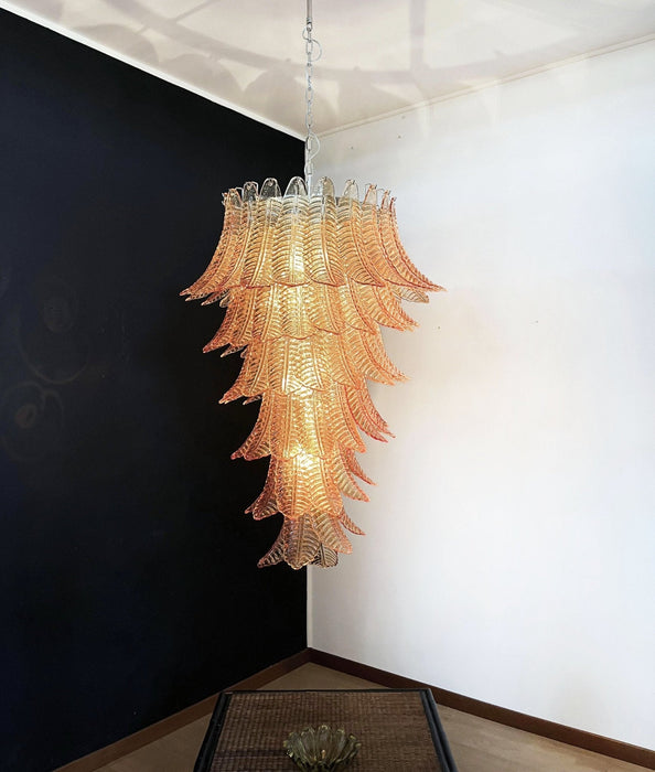 Rosalind Murano Amber Chandelier