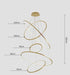 Laloopor Multiple Rings Pendant Light - DWHOME