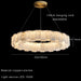 Moonshade Natural Marble Chandelier - DWHOME