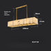 Natural Marble Contemporary Chandelier - DWHOME