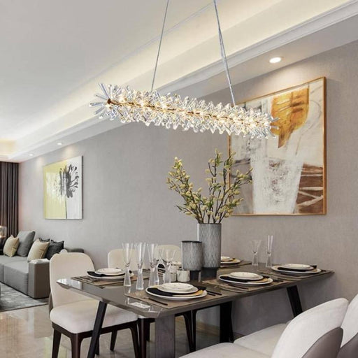 Mira Crystal Dining Room Chandelier-DWHOME