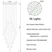 Pendant Light Fixture For Stairwell-DWHOME