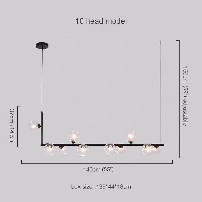Luz Minimalist Line Kitchen Island Pendant Light - DWHOME