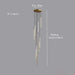 Grande Brass Entryway Pendant Light Fixture - DWHOME