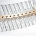 Gold Plated LED Wheel Crystal Chandelier By Morsale - DWHOME