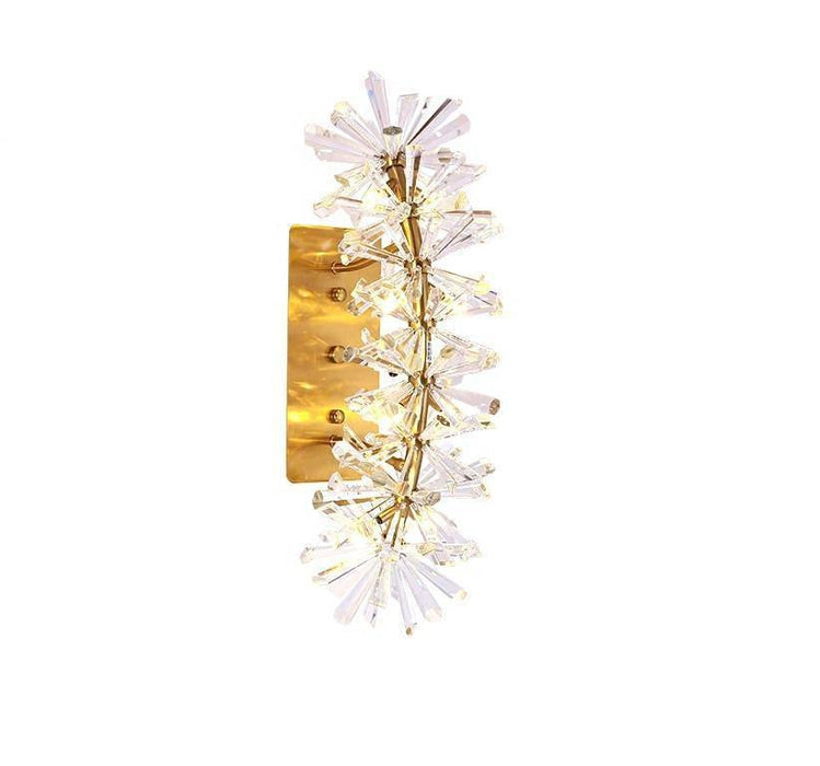 Mira Clear Crystal Wall Sconce - DWHOME