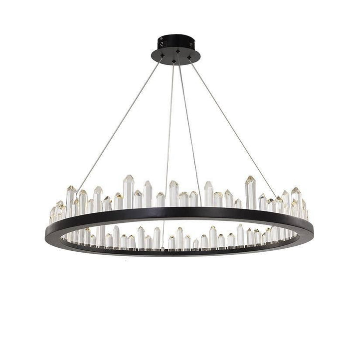 Villa Collection Crystal Wheel Chandelier-DWHOME