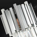 Gio Crystal Wall Sconce, Chrome - DWHOME