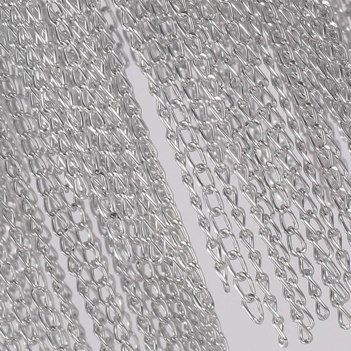 Cadena Chain Tassel Ceiling Light Fixture - DWHOME